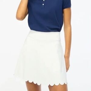 J.Crew Factory Active Scalloped Hem Skort XS
